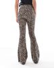Only Maternity ONLY Maternity flare pants in leopard print-Brown - 3