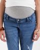 Only Maternity ONLY Maternity high waist ripped mom jeans in light blue - 4