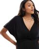 Only Maternity ONLY Maternity nursing maxi dress in black - 2