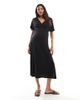 Only Maternity ONLY Maternity nursing maxi dress in black - 3