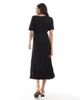Only Maternity ONLY Maternity nursing maxi dress in black - 4