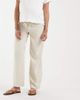 Only Maternity ONLY Maternity over the bump linen blend pants in beige-Neutral - 4