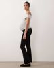 Only Maternity ONLY Maternity push-up flare jeans in black - 2