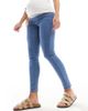 Only Maternity ONLY Maternity Rain jeggings in mid blue - 2