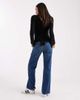 Only Maternity ONLY Maternity Snow high waist wide leg jeans in mid blue - 3