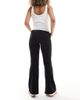Only Maternity ONLY Maternity stretchy flare pants in black - 2