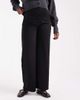 Only Maternity ONLY Maternity wide leg jersey pants in black - 2