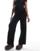 Only Maternity ONLY Maternity wide leg pants in black - 2