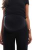 Only Maternity ONLY Maternity wide leg pants in black - 3