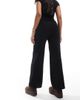 Only Maternity ONLY Maternity wide leg pants in black - 4