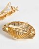 ONLY ONLY 2-pack seashell hairclips in gold - 3