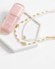 ONLY ONLY 2-pack starfish beaded necklaces in white and gold-Multi - 1