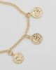 ONLY ONLY 2-pack summer charms bracelets in gold - 2