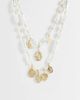 ONLY ONLY 2-pack summer charms necklace in gold - 2