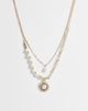 ONLY ONLY 2-pack sun necklaces in gold - 1