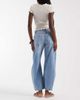 ONLY ONLY Avona mid rise barrel leg jeans in light wash blue - 2