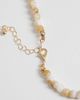 ONLY ONLY beaded necklace in earthy tones-White - 3