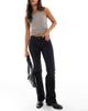 ONLY ONLY Blush low waist flare jeans in washed black - 1