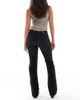ONLY ONLY Blush low waist flare jeans in washed black - 3