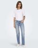 ONLY ONLY Blush mid waist straight jeans denim in light blue - 1
