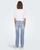 ONLY ONLY Blush mid waist straight jeans denim in light blue - 3