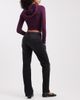 ONLY ONLY Blush straight leg jeans in washed black - 2