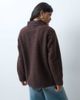 ONLY ONLY borg jacket in dark brown - 3