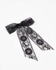 ONLY ONLY bow hair clip in black lace - 2