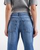 ONLY ONLY Britney low waist straight leg jeans in mid blue - 4