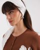 ONLY ONLY broderie details small scarf in white - 2