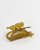 ONLY ONLY butterfly hair clip in olive green - 1