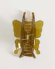 ONLY ONLY butterfly hair clip in olive green - 2