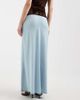 ONLY ONLY chambray denim maxi skirt in light blue - 4