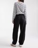 ONLY ONLY Chara high waist barrel leg panel jeans in washed black - 2