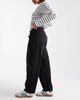 ONLY ONLY Chara high waist barrel leg panel jeans in washed black - 3