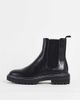 ONLY Only chelsea boot with contrast stitch in black - 4