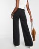 ONLY Only Chris low rise wide leg jeans in black - 2
