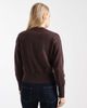 ONLY ONLY compact knit cardigan in chocolate brown - 4