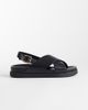 ONLY Only cross front sandals in black - 2