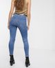 ONLY Only distressed skinny jeans in blue-Blues - 2