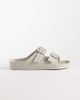 ONLY ONLY double strap sandals in beige-Neutral - 1