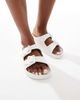 ONLY ONLY double strap sandals in white - 1