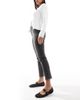 ONLY Only Emily high waisted straight leg jeans in washed gray - 3