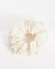 ONLY ONLY eyelet scrunchie in cream-White - 1