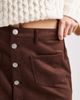 ONLY ONLY faux suede mini skirt in chocolate brown - 4