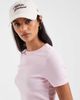 ONLY ONLY fitted rib knit top in light pink - 4