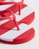 ONLY ONLY flip flops in red stripes - 3