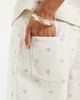 ONLY ONLY floral print bermuda shorts in white - part of a set - 4
