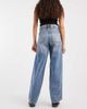 ONLY ONLY Georgia mid waist baggy jeans in mid blue - 3