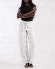 ONLY ONLY Gianna mid waist straight leg jeans in white - 1